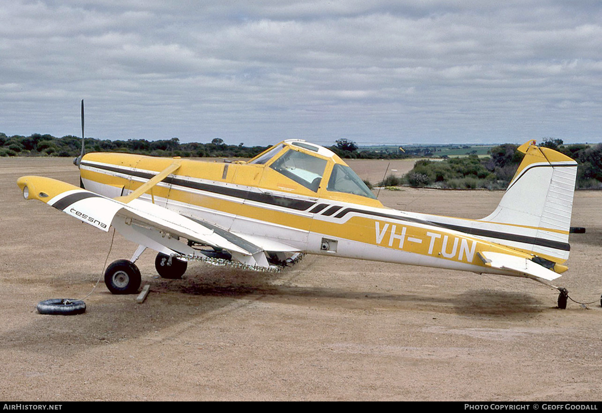 Aircraft Photo of VH-TUN | Cessna A188B AgWagon | AirHistory.net #222516