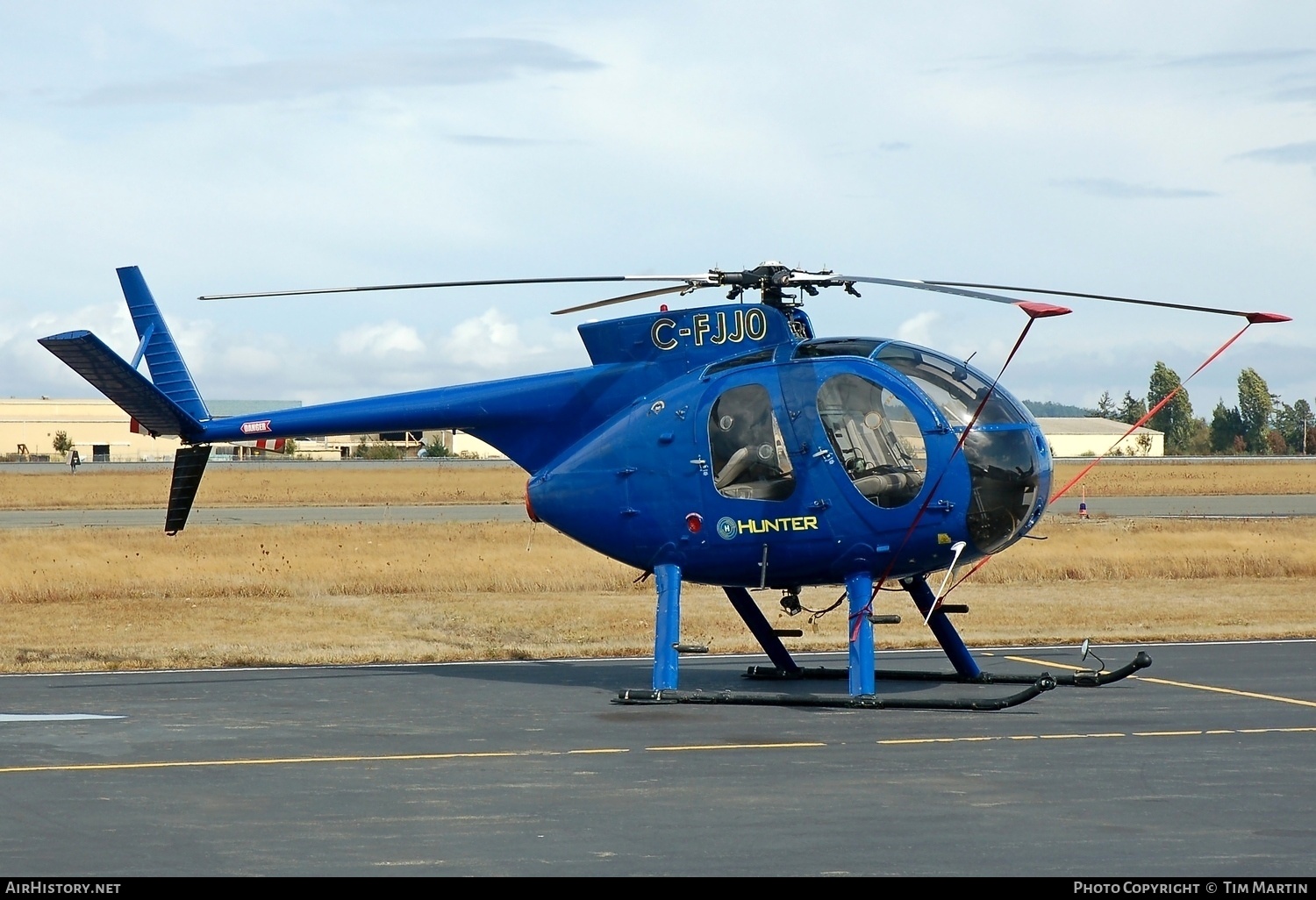 Aircraft Photo of C-FJJO | Hughes 500C (369HS) | Hunter Helicopters | AirHistory.net #222521