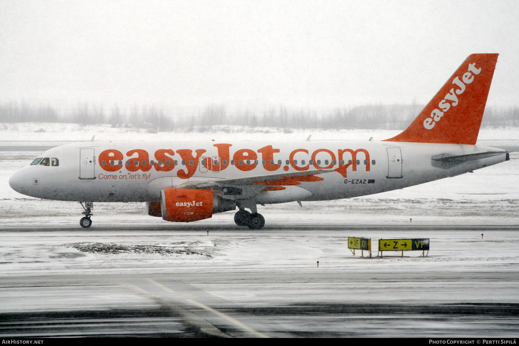 Aircraft Photo of G-EZAZ | Airbus A319-111 | EasyJet | AirHistory.net #222538