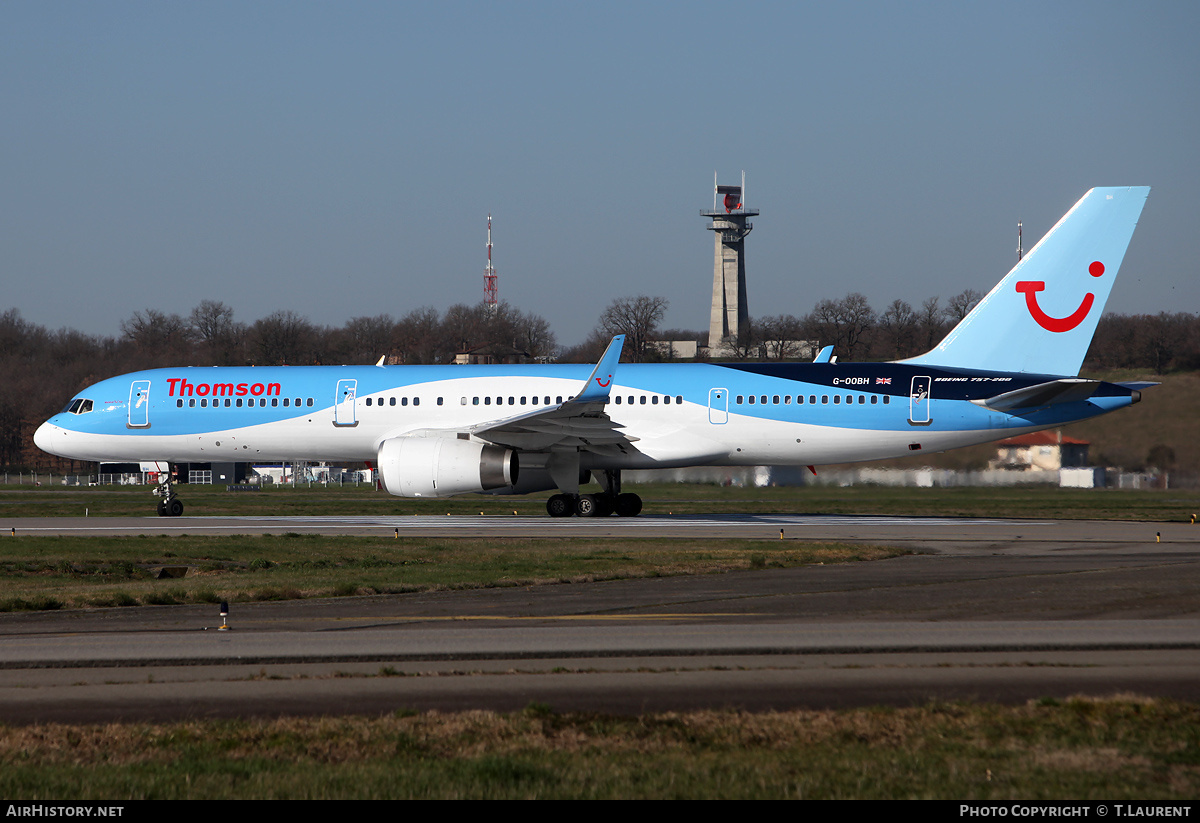 Aircraft Photo of G-OOBH | Boeing 757-236 | Thomson Airways | AirHistory.net #222546