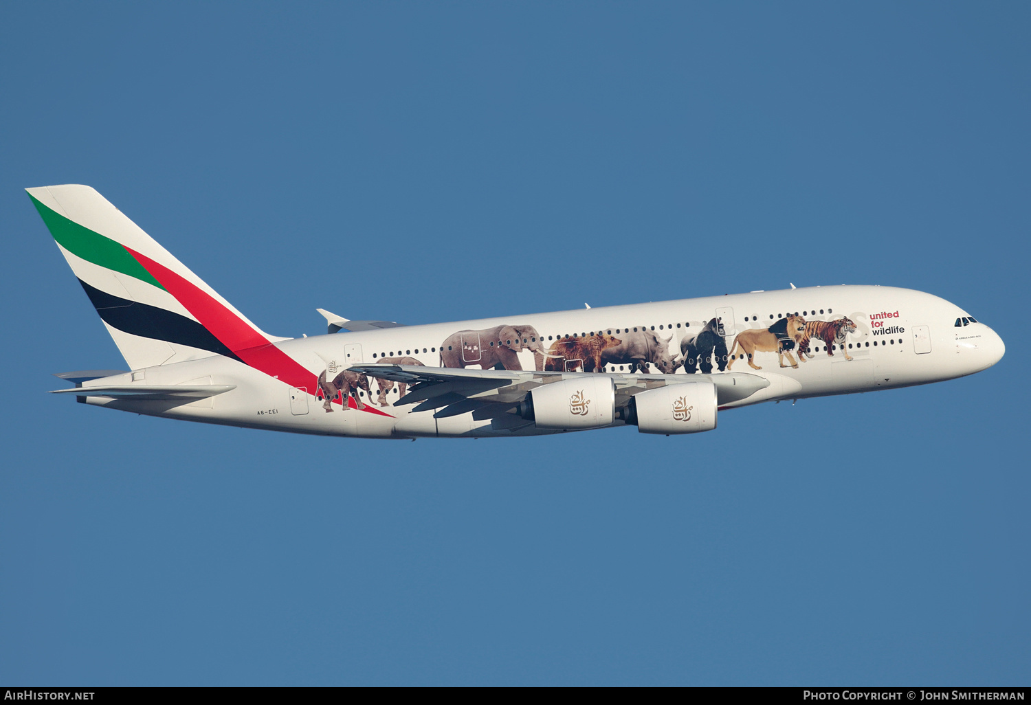 Aircraft Photo of A6-EEI | Airbus A380-861 | Emirates | AirHistory.net #222550