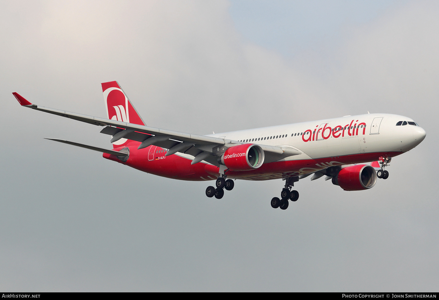 Aircraft Photo of D-ALPJ | Airbus A330-223 | Air Berlin | AirHistory.net #222556