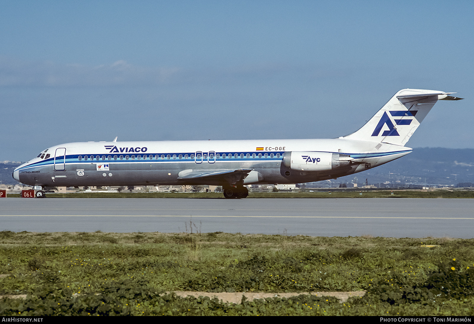 Aircraft Photo of EC-DGE | McDonnell Douglas DC-9-34 | Aviaco | AirHistory.net #222582