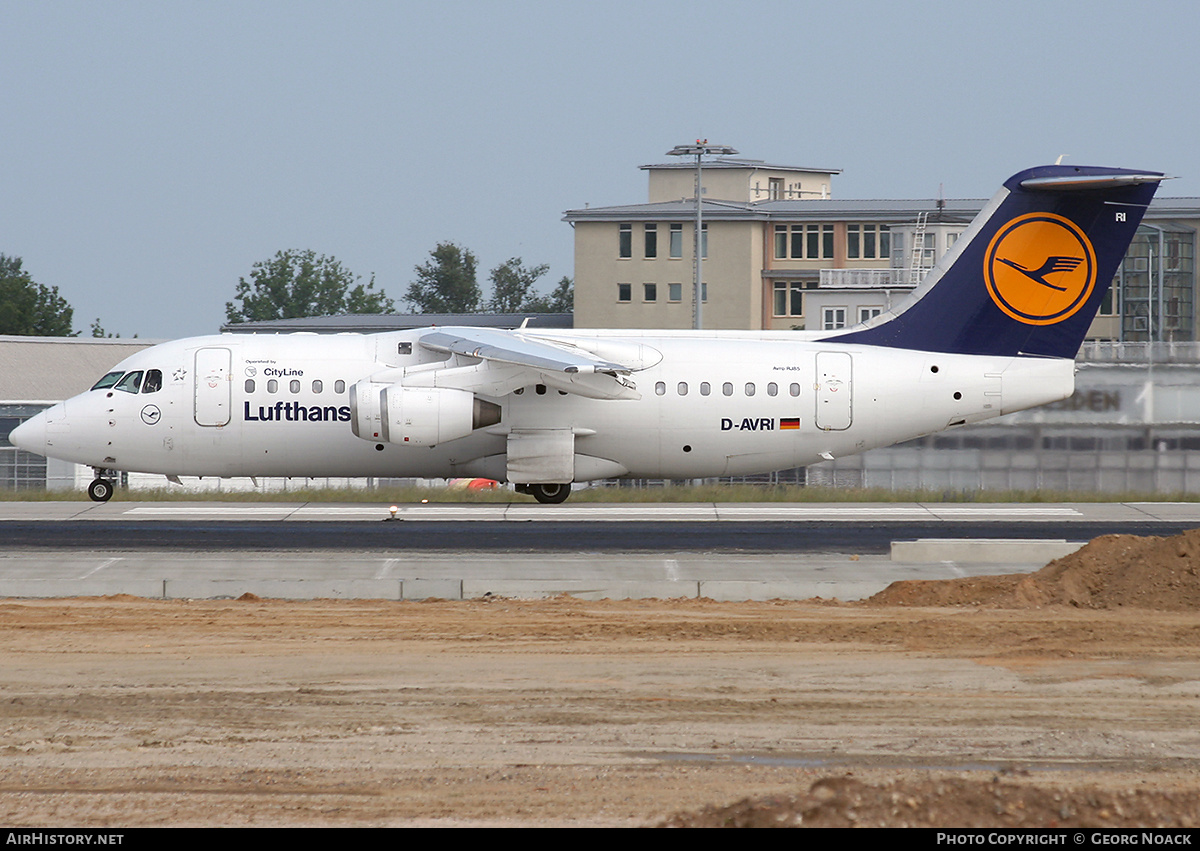 Aircraft Photo of D-AVRI | British Aerospace Avro 146-RJ85 | Lufthansa Regional | AirHistory.net #222611