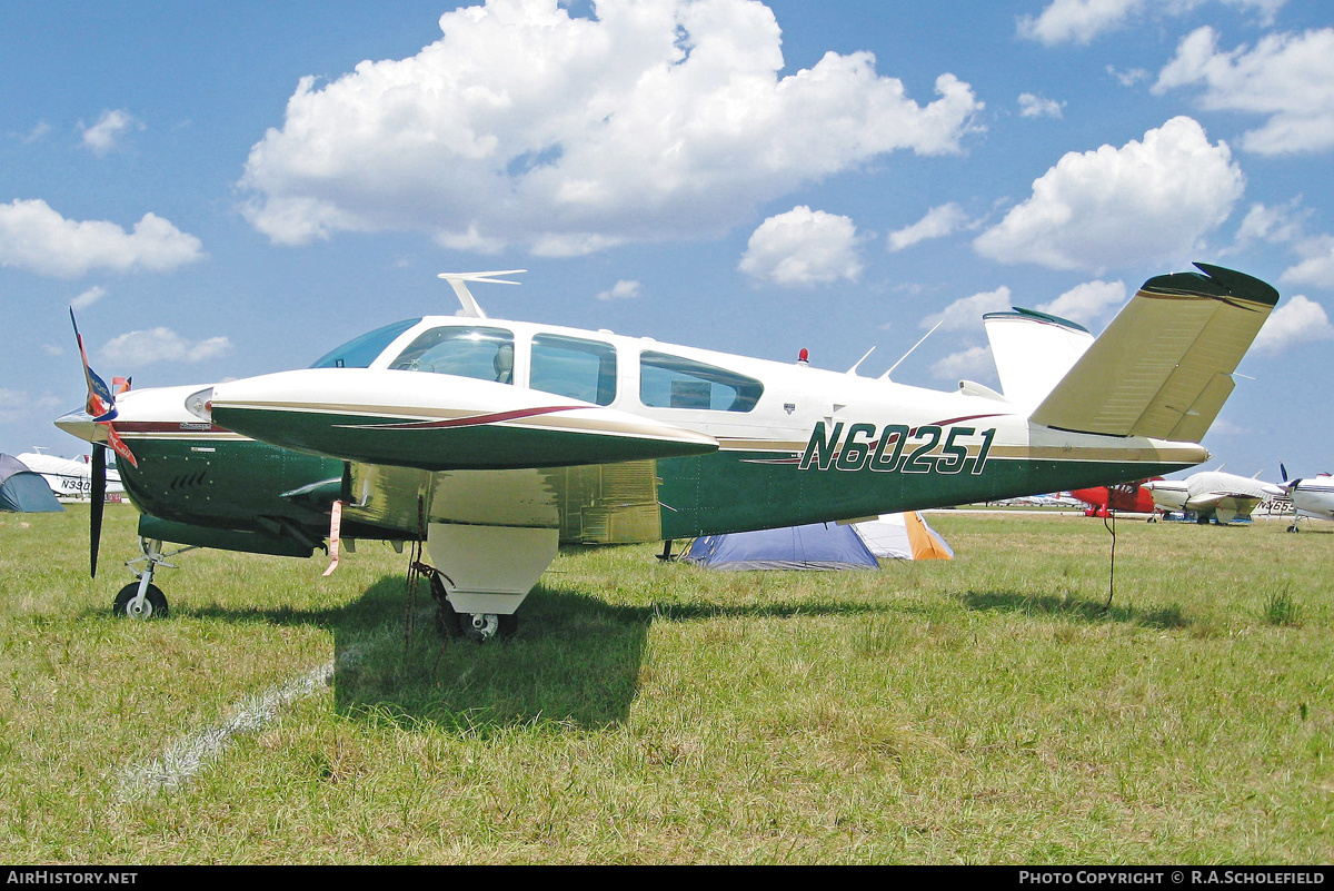 Aircraft Photo of N60251 | Beech V35B Bonanza | AirHistory.net #222614