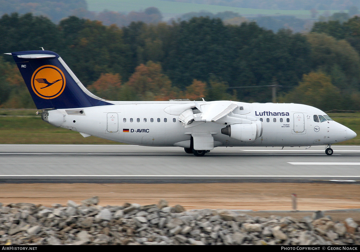 Aircraft Photo of D-AVRC | British Aerospace Avro 146-RJ85 | Lufthansa | AirHistory.net #222622