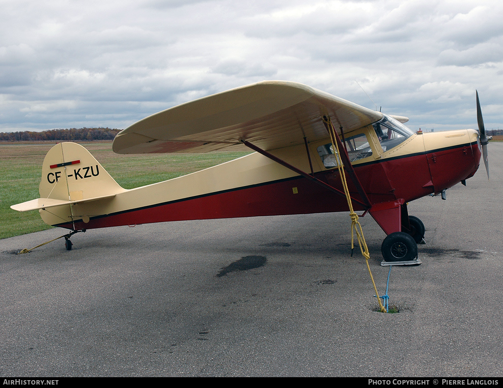 Aircraft Photo of CF-KZU | Taylorcraft BC-12D | AirHistory.net #222625