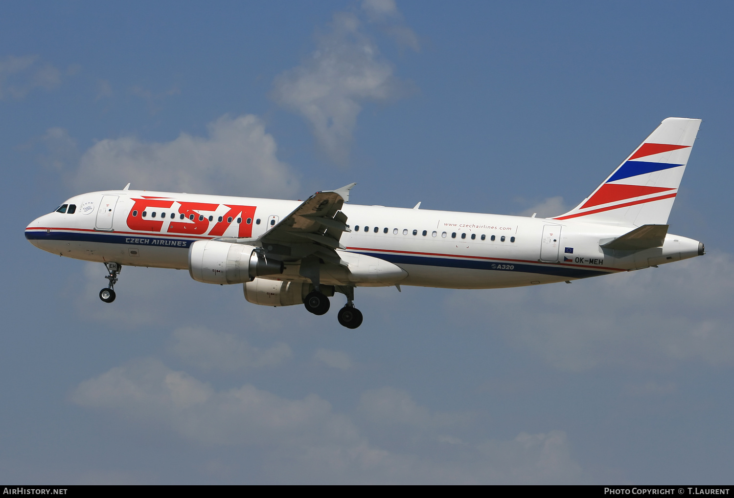 Aircraft Photo of OK-MEH | Airbus A320-216 | ČSA - Czech Airlines | AirHistory.net #222642