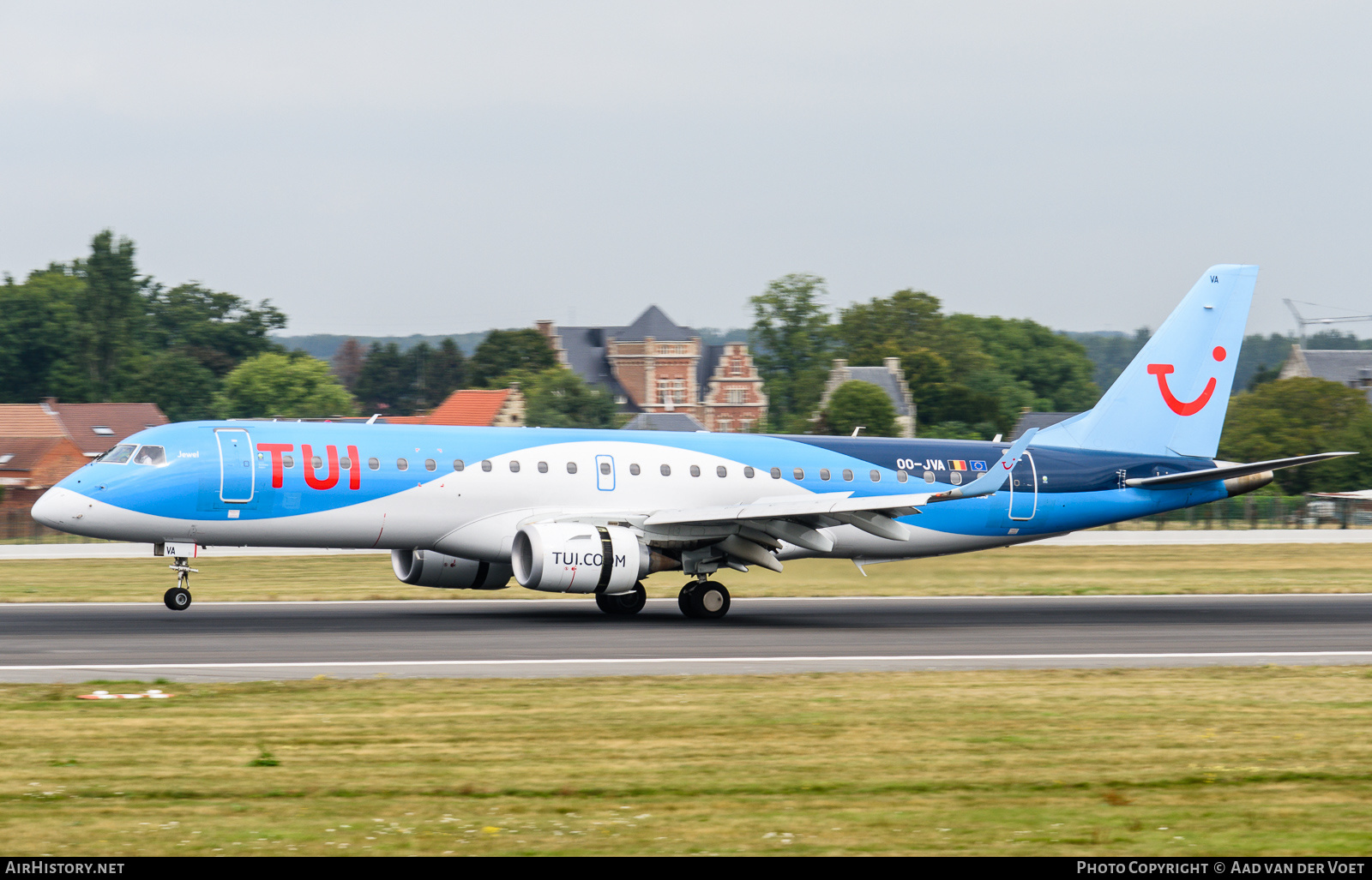 Aircraft Photo of OO-JVA | Embraer 190STD (ERJ-190-100STD) | TUI | AirHistory.net #222662