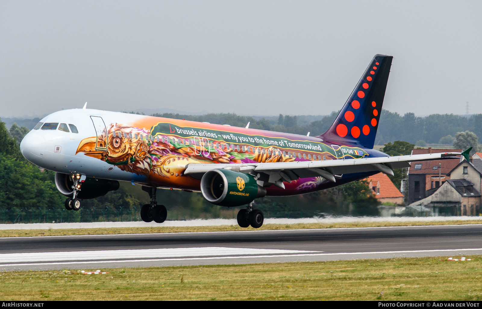 Aircraft Photo of OO-SNF | Airbus A320-214 | Brussels Airlines | AirHistory.net #222673