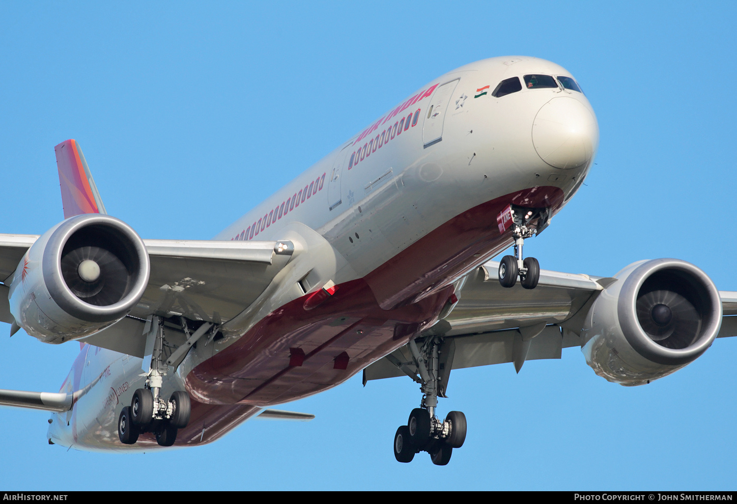 Aircraft Photo of VT-ANE | Boeing 787-8 Dreamliner | Air India | AirHistory.net #222674