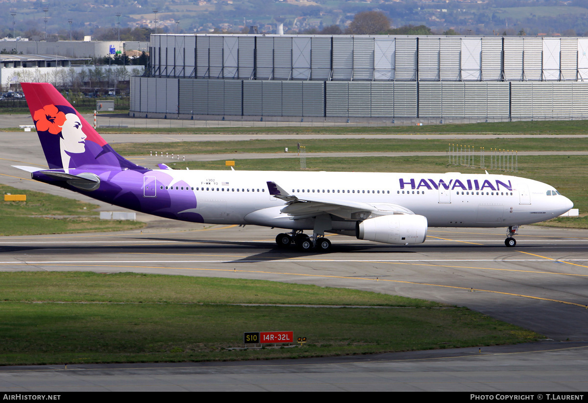 Aircraft Photo of F-WWYO | Airbus A330-243 | Hawaiian Airlines | AirHistory.net #222677