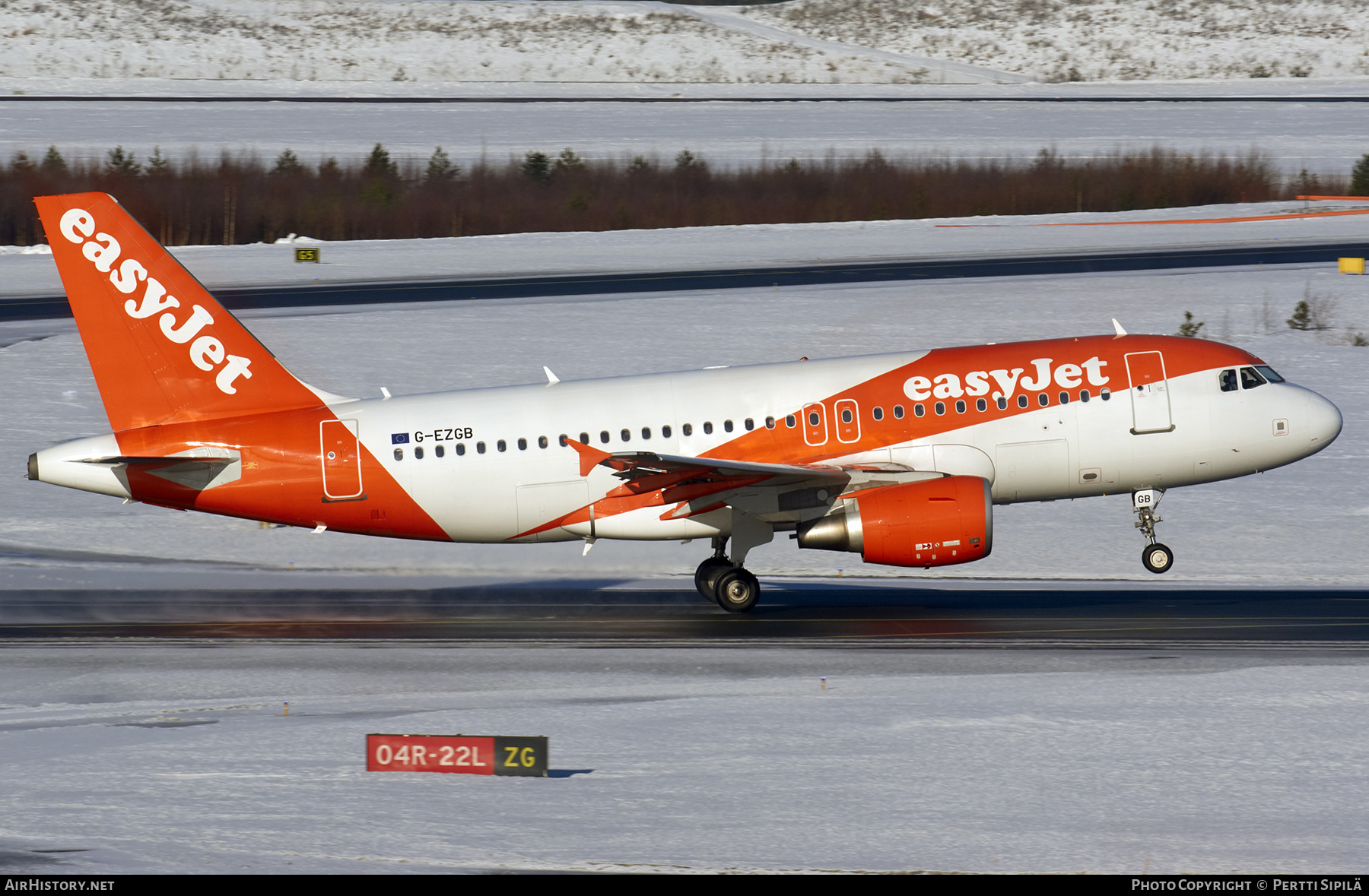 Aircraft Photo of G-EZGB | Airbus A319-111 | EasyJet | AirHistory.net #222701