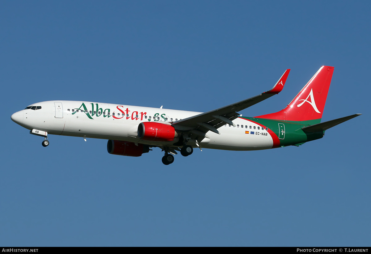 Aircraft Photo of EC-NAB | Boeing 737-81Q | AlbaStar | AirHistory.net #222714