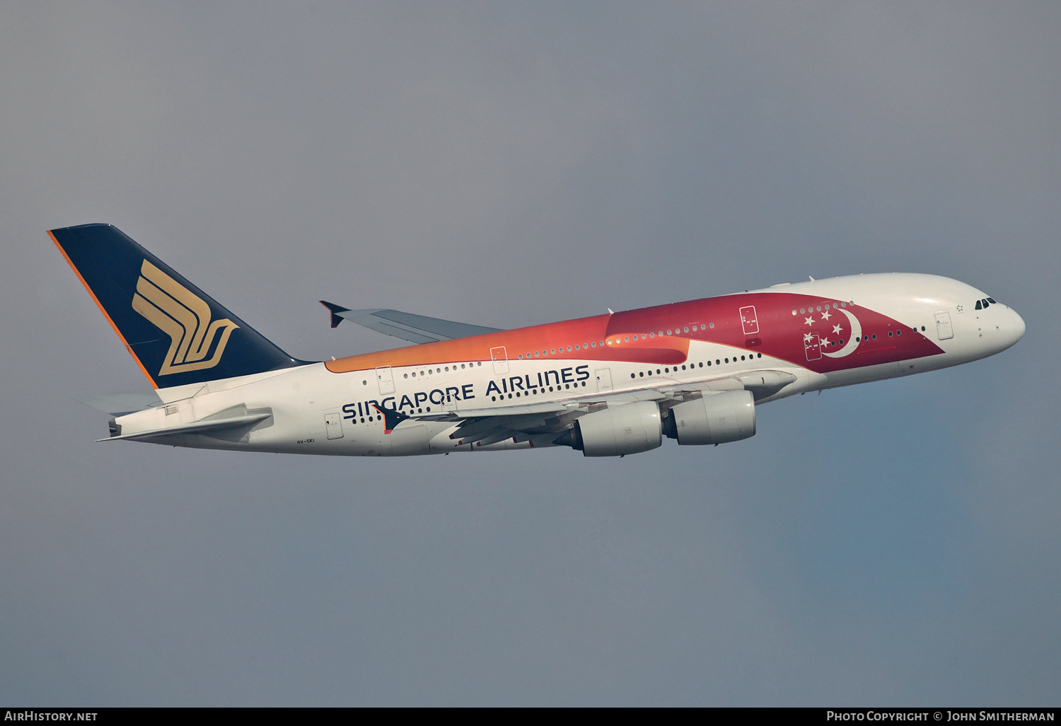 Aircraft Photo of 9V-SKI | Airbus A380-841 | Singapore Airlines | AirHistory.net #222716