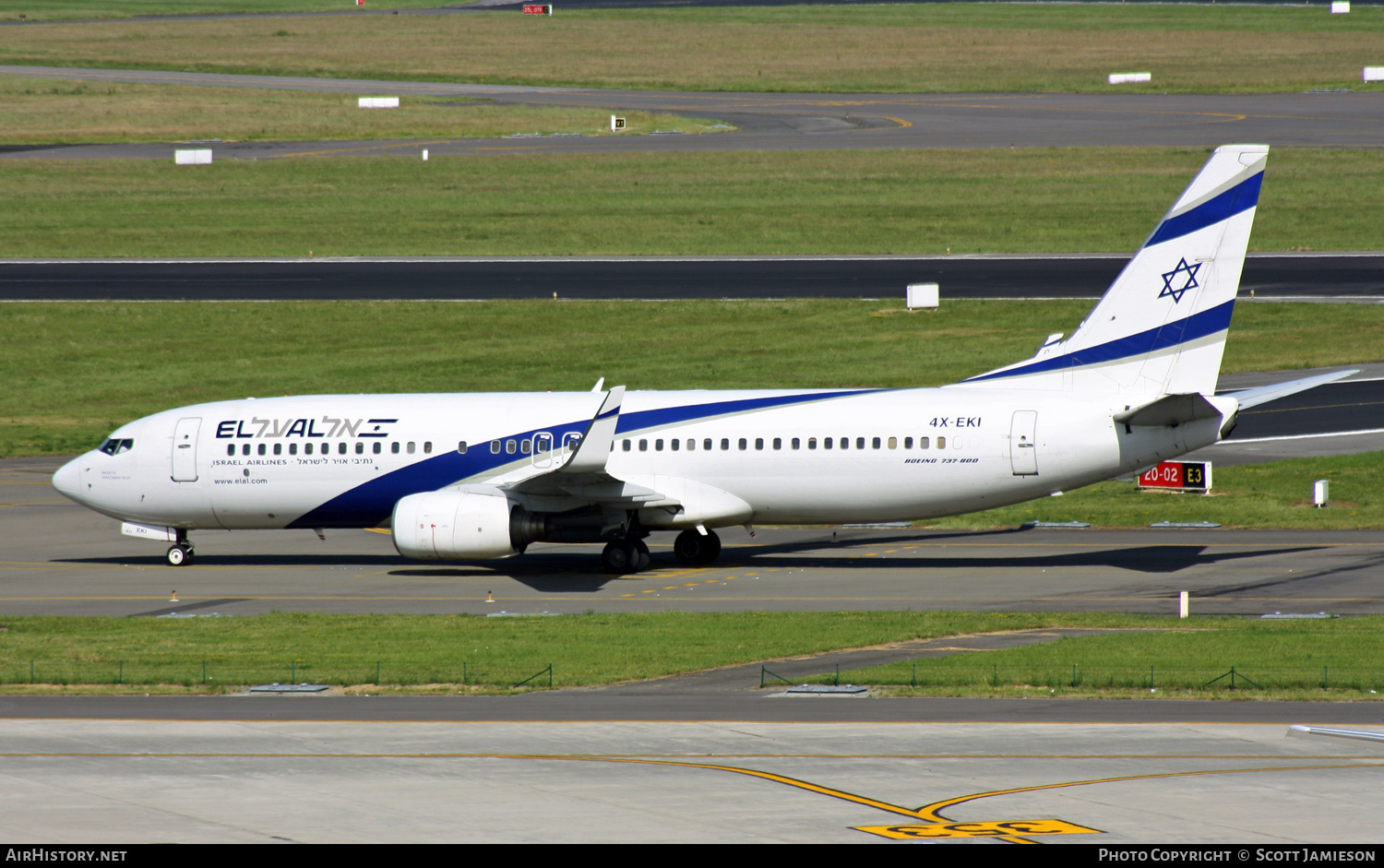 Aircraft Photo of 4X-EKI | Boeing 737-86N | El Al Israel Airlines | AirHistory.net #222722