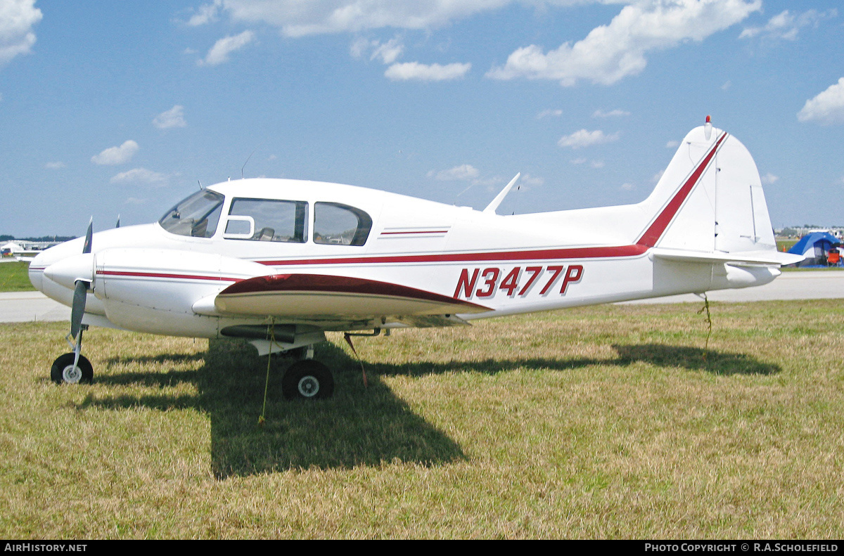 Aircraft Photo of N3477P | Piper PA-23-160 Apache | AirHistory.net #222726