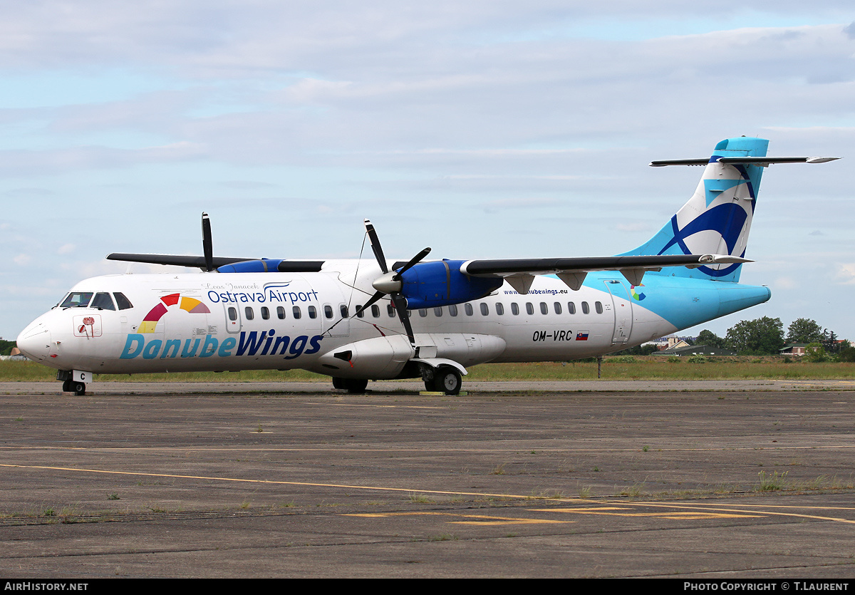 Aircraft Photo of OM-VRC | ATR ATR-72-202 | Danube Wings | AirHistory.net #222745