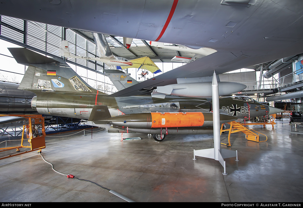 Aircraft Photo of 2153 | Lockheed F-104G Starfighter | Germany - Air Force | AirHistory.net #222761