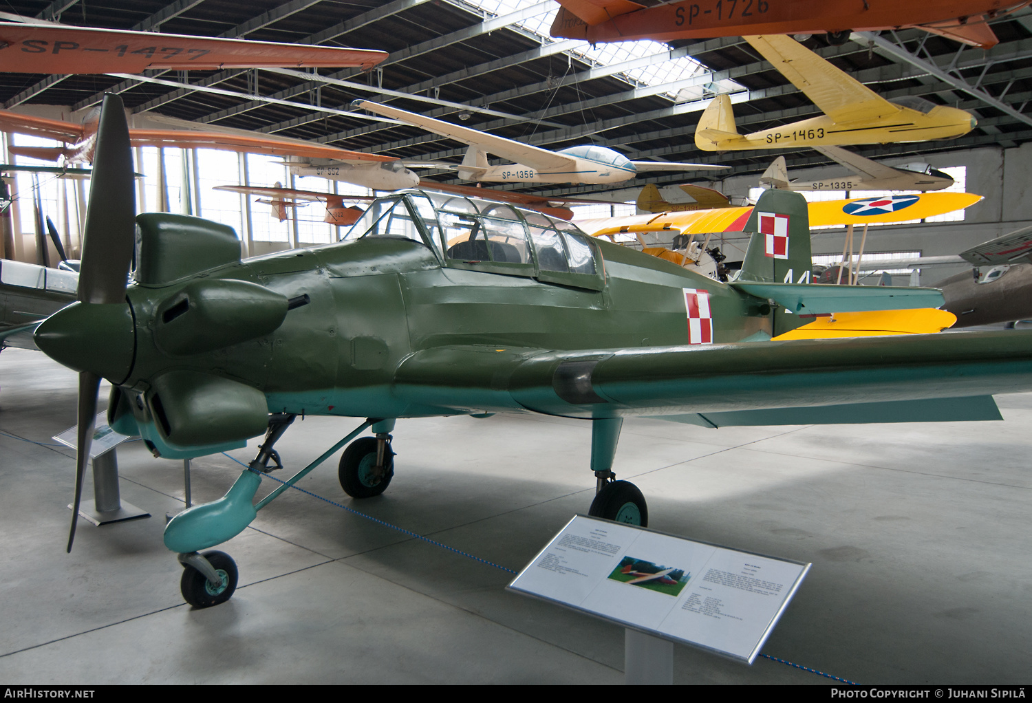 Aircraft Photo of SP-BPL | LWD Junak-3 | Poland - Air Force | AirHistory.net #222768