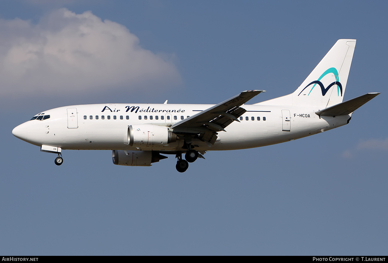 Aircraft Photo of F-HCOA | Boeing 737-5L9 | Air Méditerranée | AirHistory.net #222771