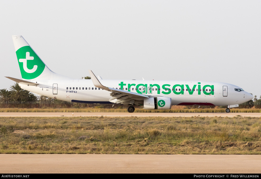 Aircraft Photo of F-HTVJ | Boeing 737-800 | Transavia | AirHistory.net #222775