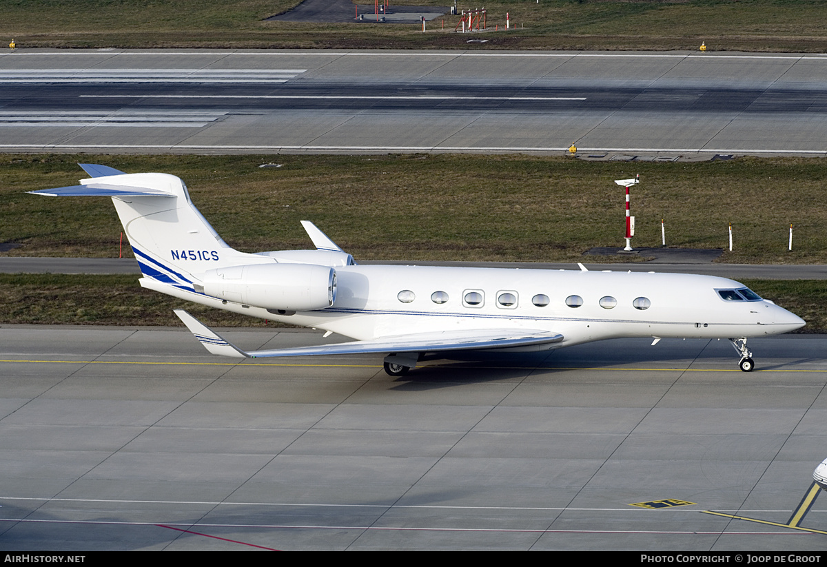 Aircraft Photo of N451CS | Gulfstream Aerospace G650ER (G-VI) | AirHistory.net #222776