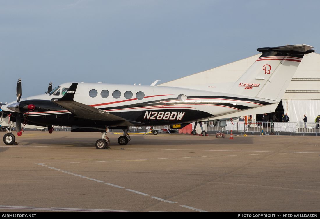 Aircraft Photo of N288DW | Beechcraft 250 King Air (200GT) | AirHistory.net #222784