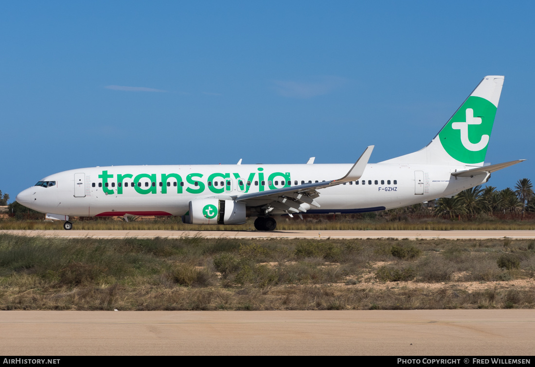 Aircraft Photo of F-GZHZ | Boeing 737-85P | Transavia | AirHistory.net #222787