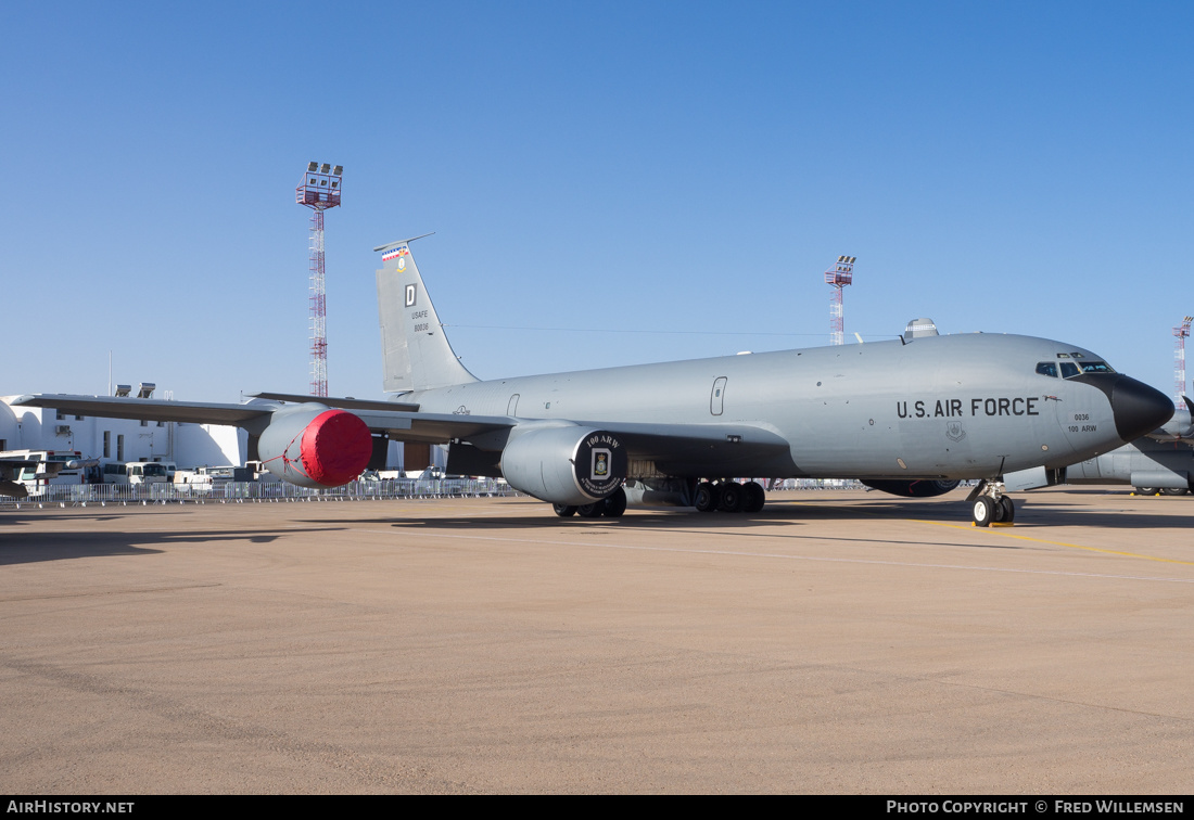 Aircraft Photo of 58-0036 / 80036 | Boeing KC-135R Stratotanker | USA - Air Force | AirHistory.net #222798
