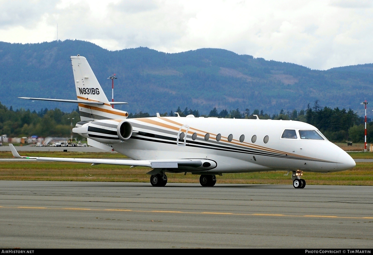 Aircraft Photo of N831BG | Israel Aircraft Industries Gulfstream G200 | AirHistory.net #222800