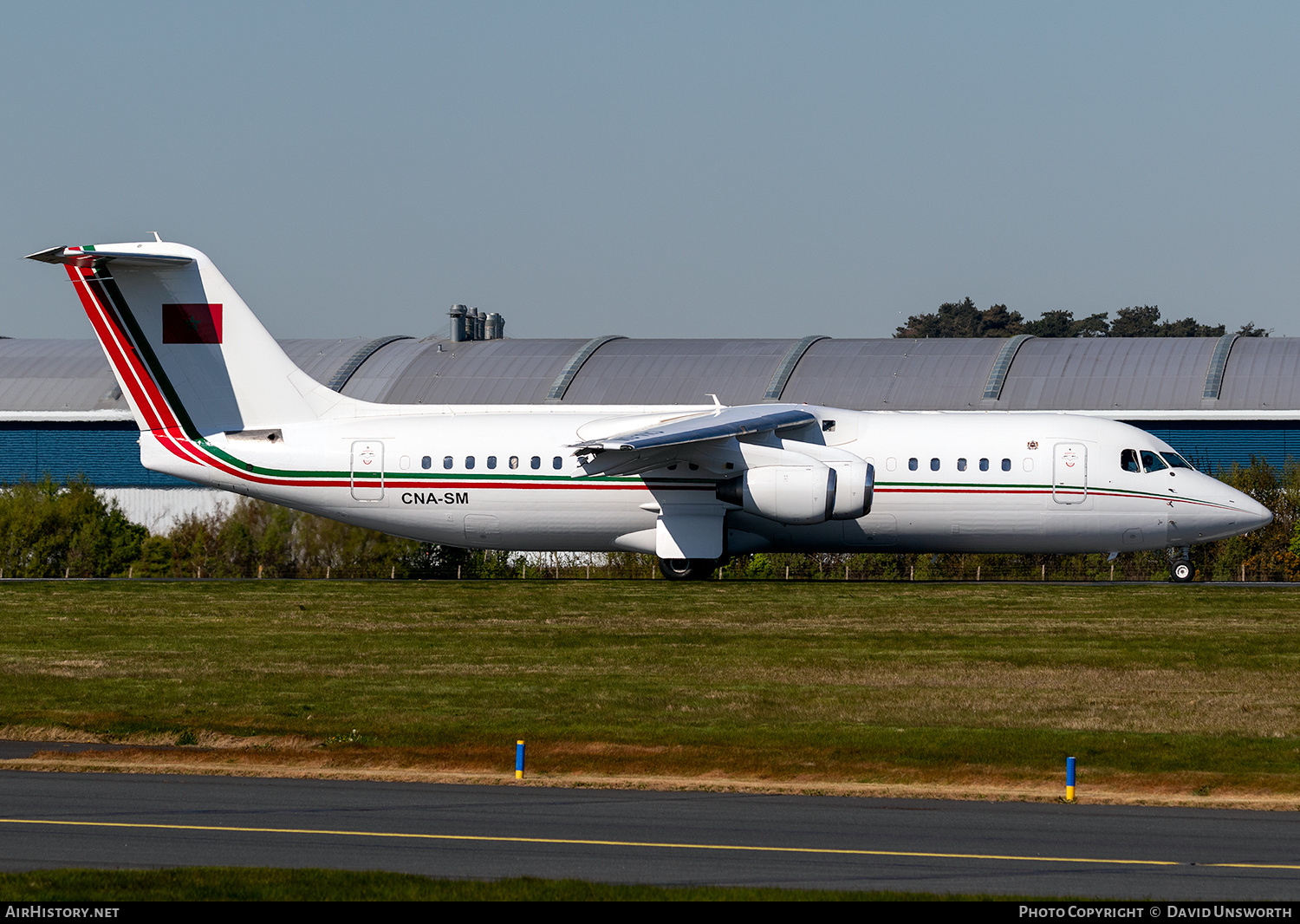 Aircraft Photo of CNA-SM | BAE Systems Avro 146-RJ100 | Morocco - Government | AirHistory.net #222812
