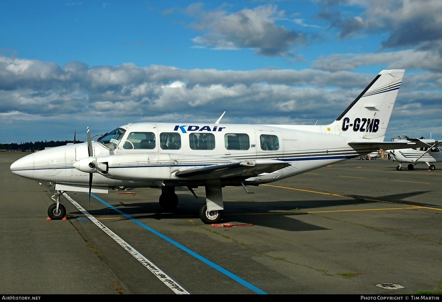 Aircraft Photo of C-GZNB | Piper PA-31-350 Navajo Chieftain | KD Air | AirHistory.net #222814