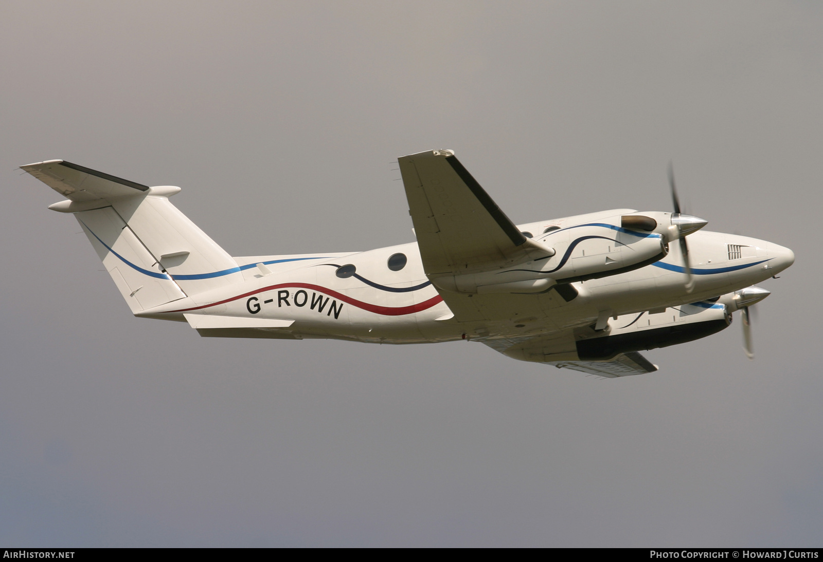 Aircraft Photo of G-ROWN | Beech 200 Super King Air | AirHistory.net #222821