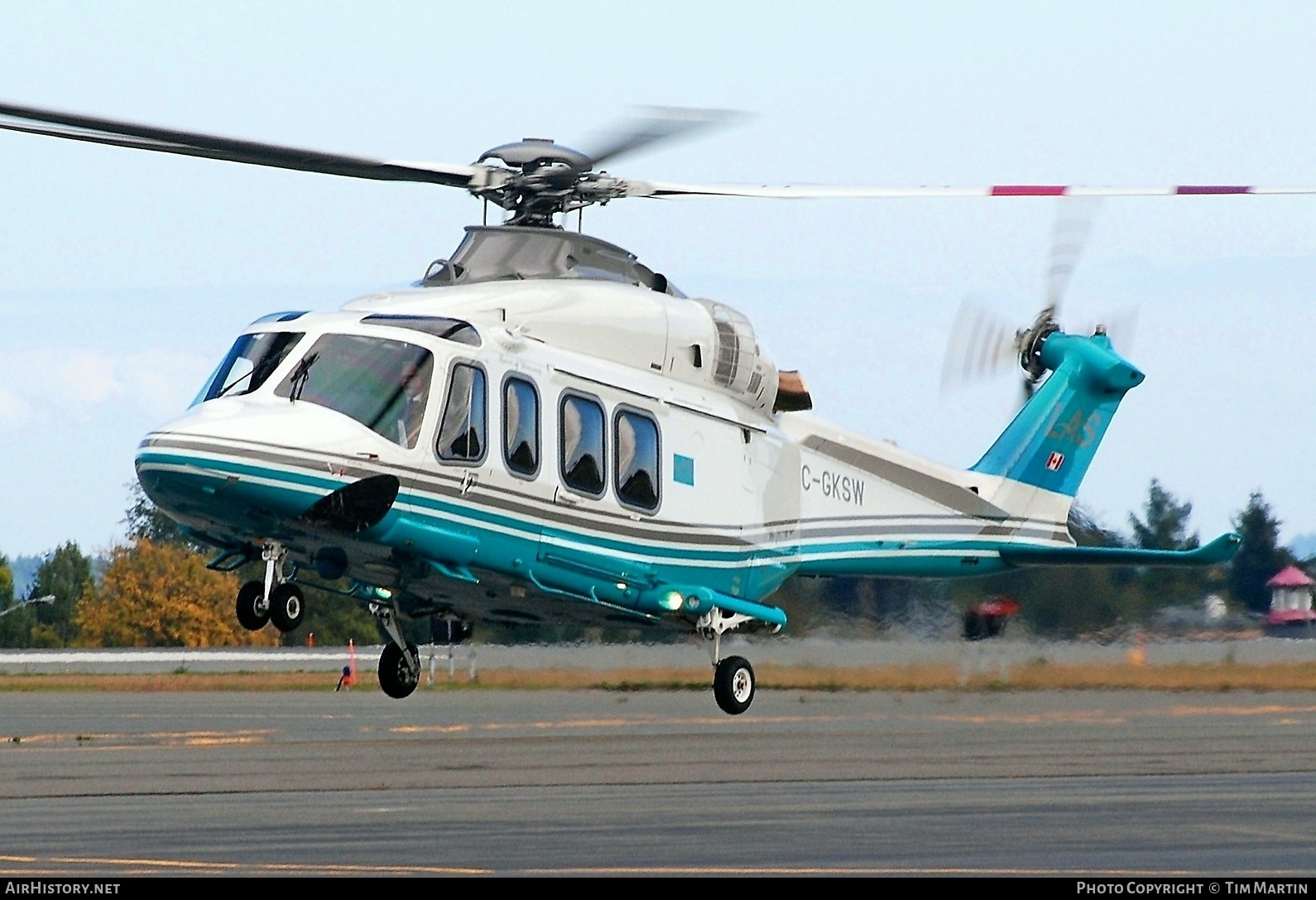 Aircraft Photo of C-GKSW | AgustaWestland AW-139 | LAS - London Air Service | AirHistory.net #222830