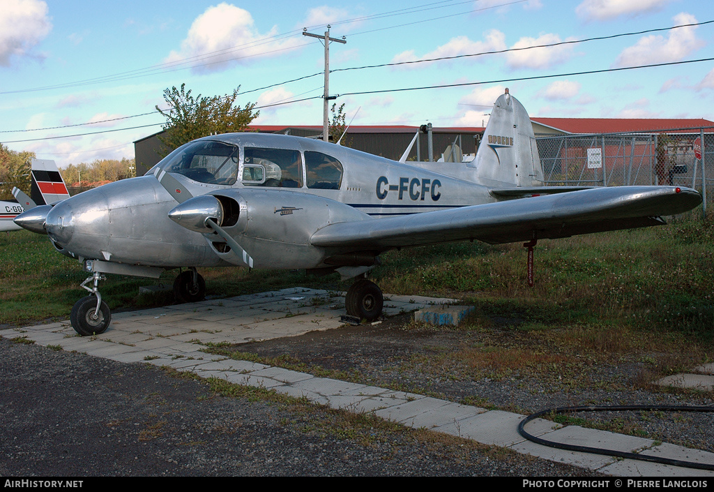 Aircraft Photo of C-FCFC | Piper PA-23-160 Apache | Devenir Pilote | AirHistory.net #222848