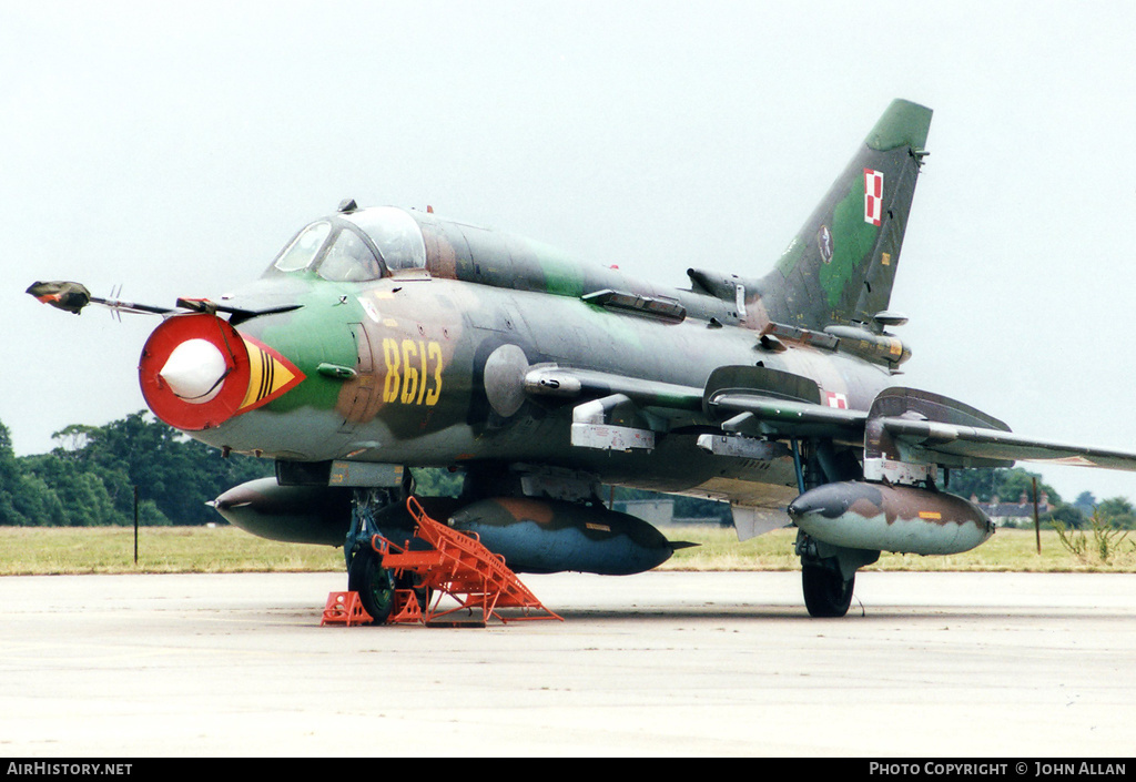 Aircraft Photo of 8613 | Sukhoi Su-22M4 | Poland - Air Force | AirHistory.net #222849