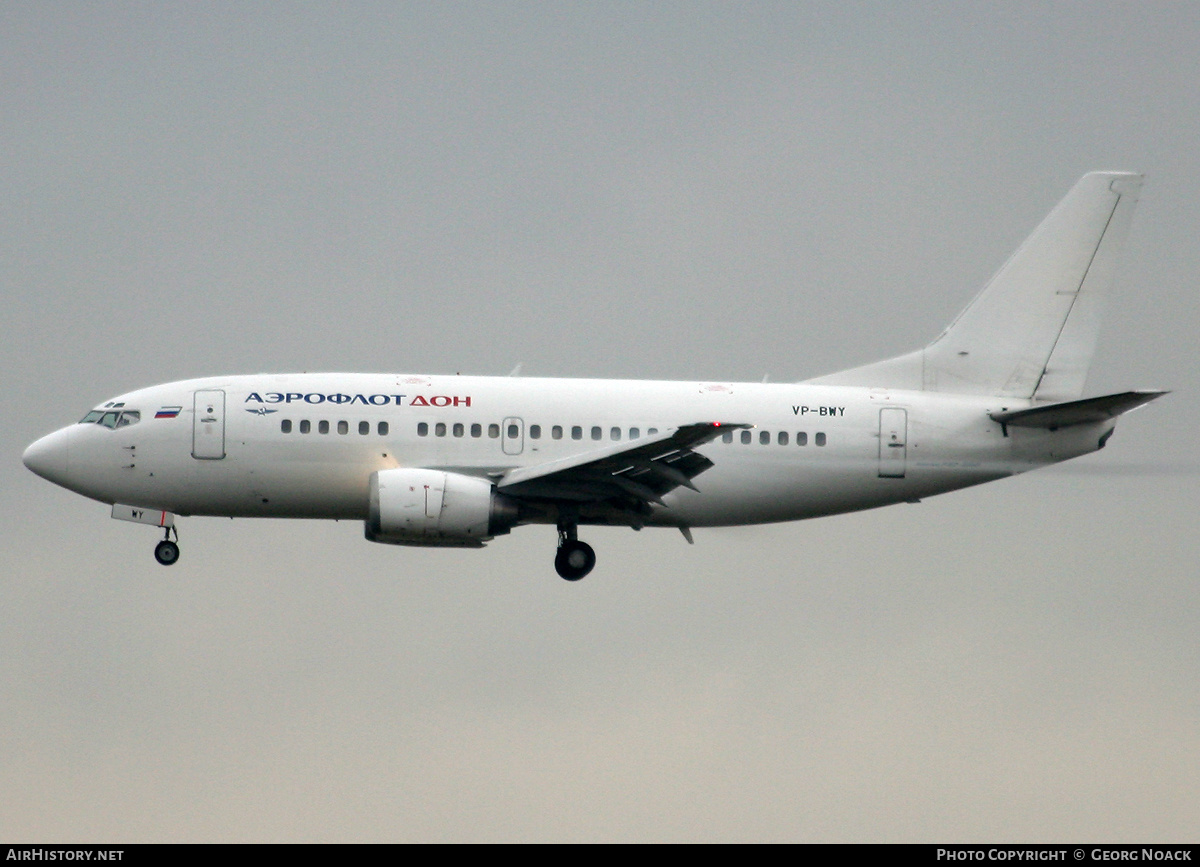 Aircraft Photo of VP-BWY | Boeing 737-528 | Aeroflot - Don | AirHistory.net #222855