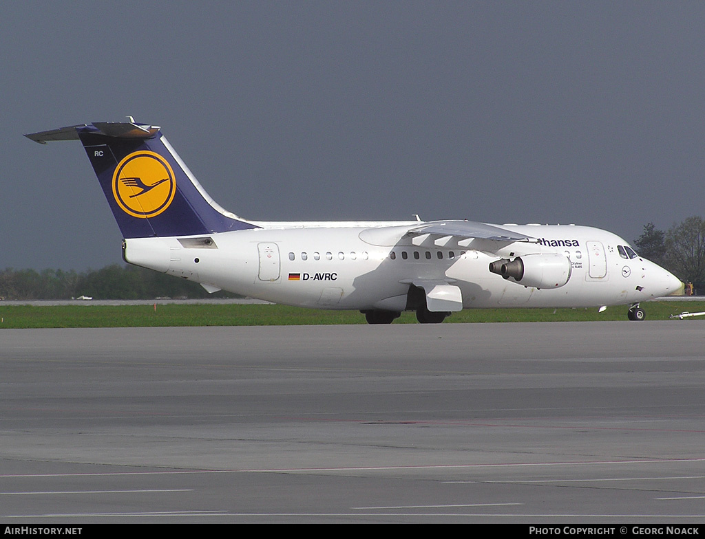 Aircraft Photo of D-AVRC | British Aerospace Avro 146-RJ85 | Lufthansa | AirHistory.net #222860