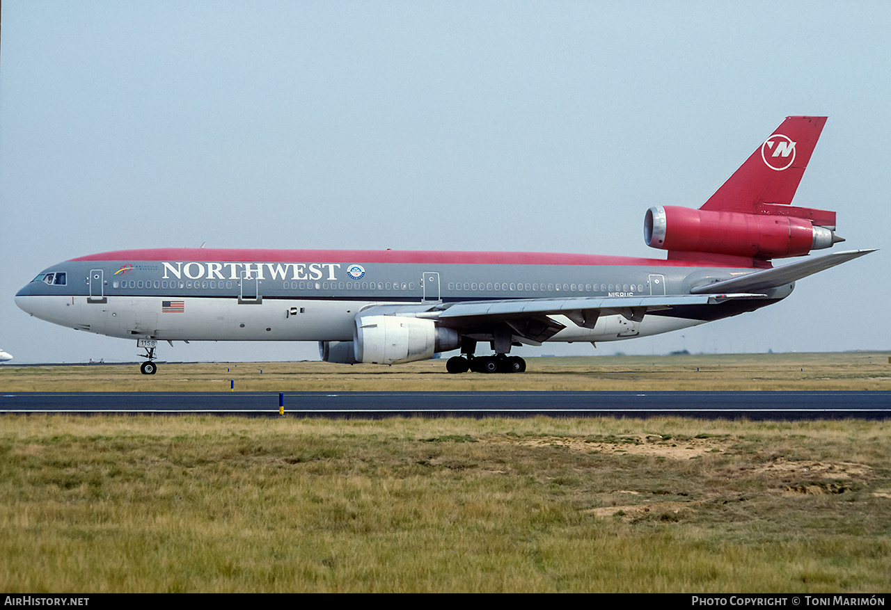 Aircraft Photo of N158US | McDonnell Douglas DC-10-40 | Northwest Airlines | AirHistory.net #222868