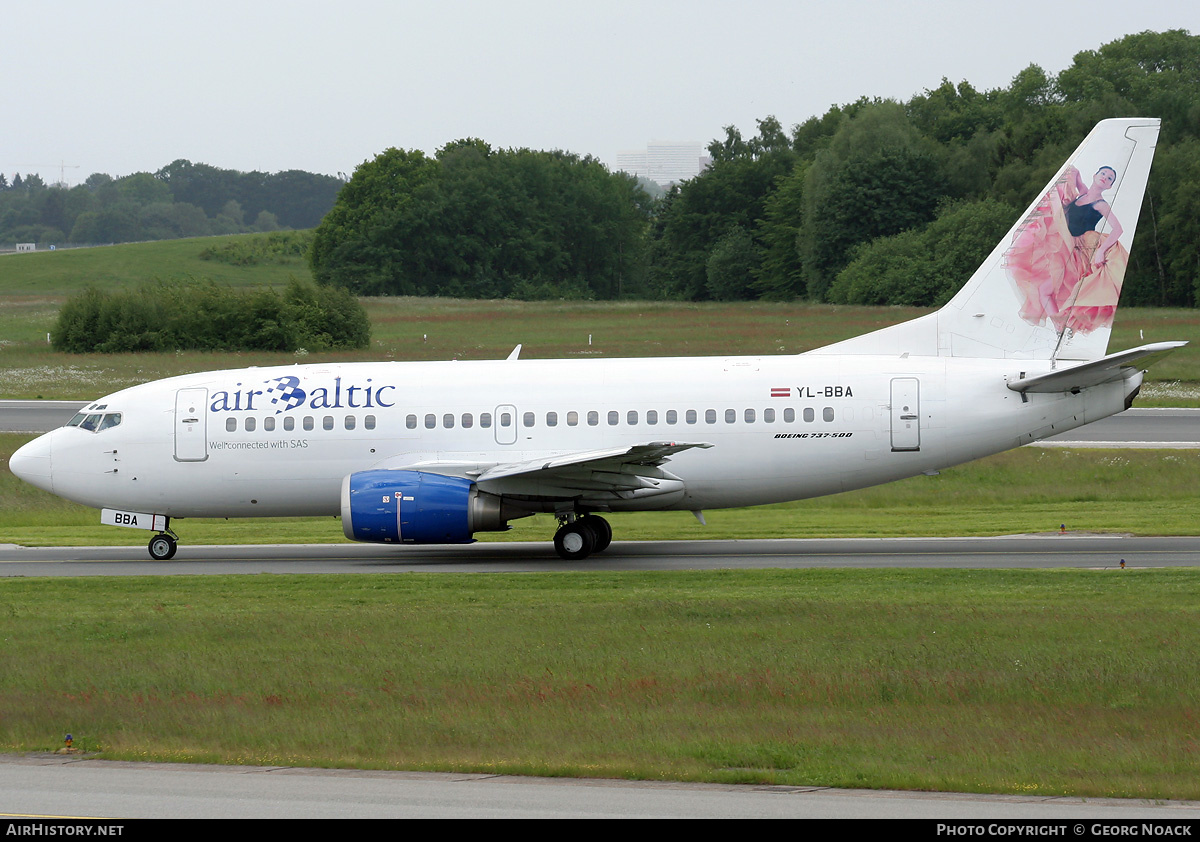 Aircraft Photo of YL-BBA | Boeing 737-505 | AirBaltic | AirHistory.net #222873