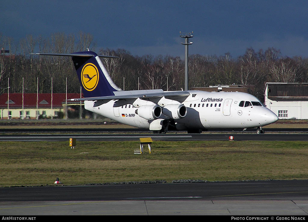 Aircraft Photo of D-AVRP | British Aerospace Avro 146-RJ85 | Lufthansa | AirHistory.net #222894