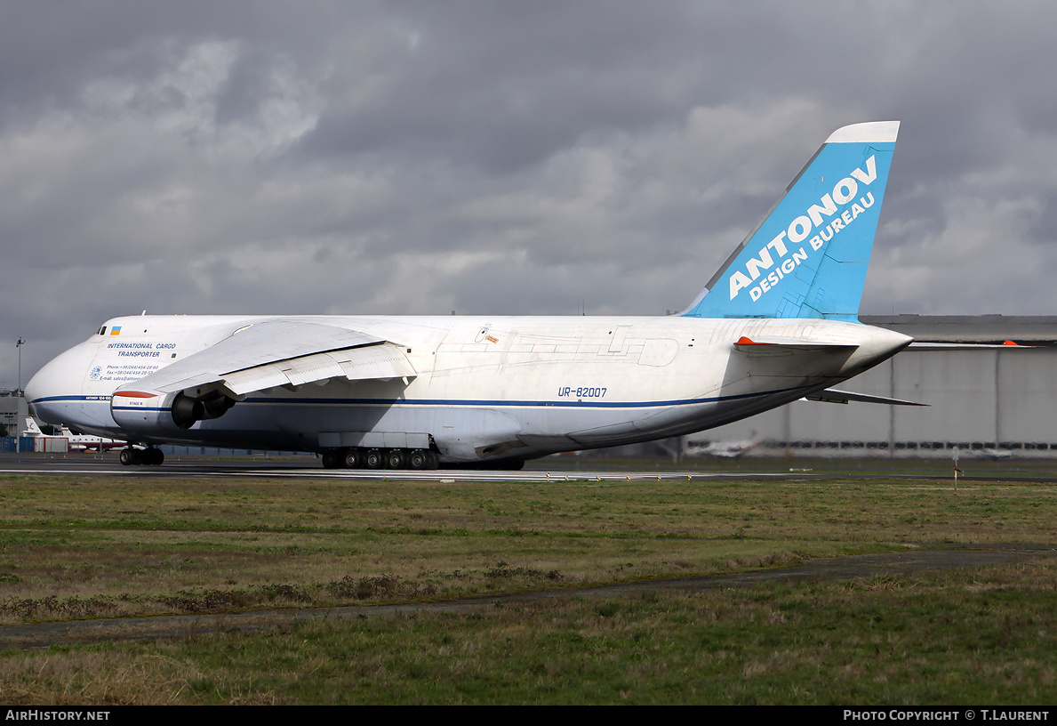 Aircraft Photo of UR-82007 | Antonov An-124-100 Ruslan | Antonov Airlines | AirHistory.net #222897