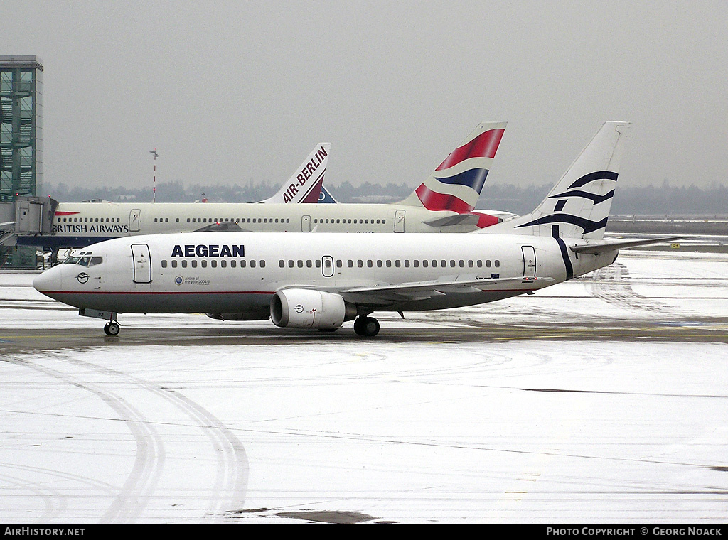 Aircraft Photo of SX-BGZ | Boeing 737-31S | Aegean Airlines | AirHistory.net #222902