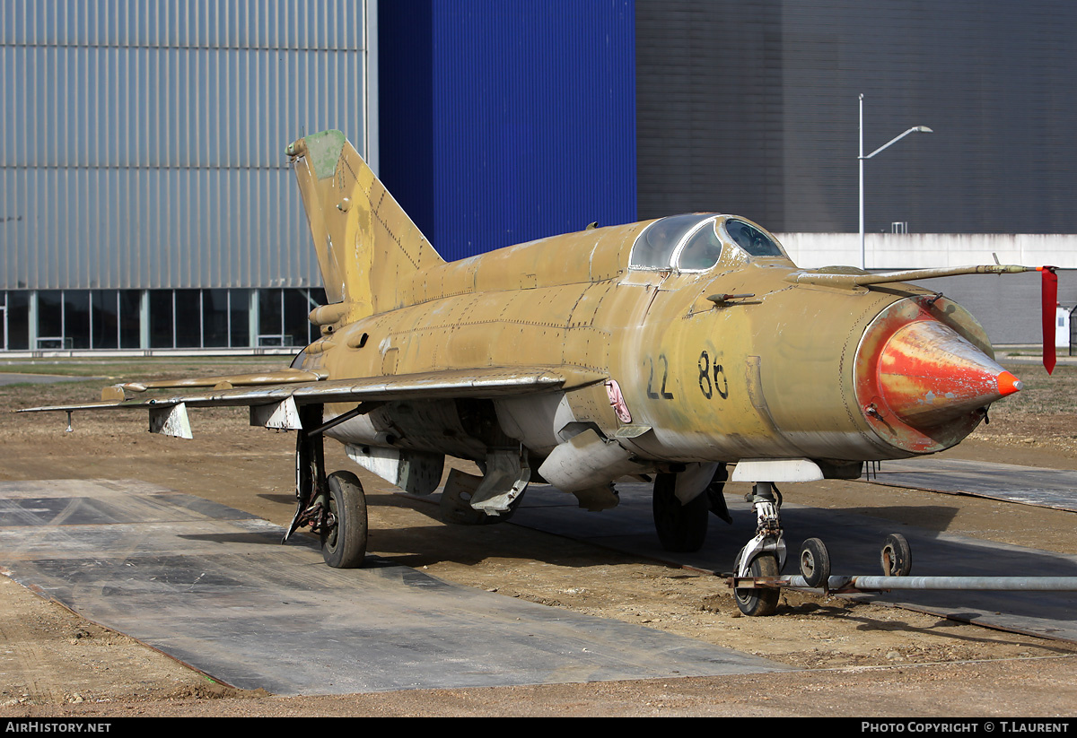 Aircraft Photo of 2286 | Mikoyan-Gurevich MiG-21M | Germany - Air Force | AirHistory.net #222911