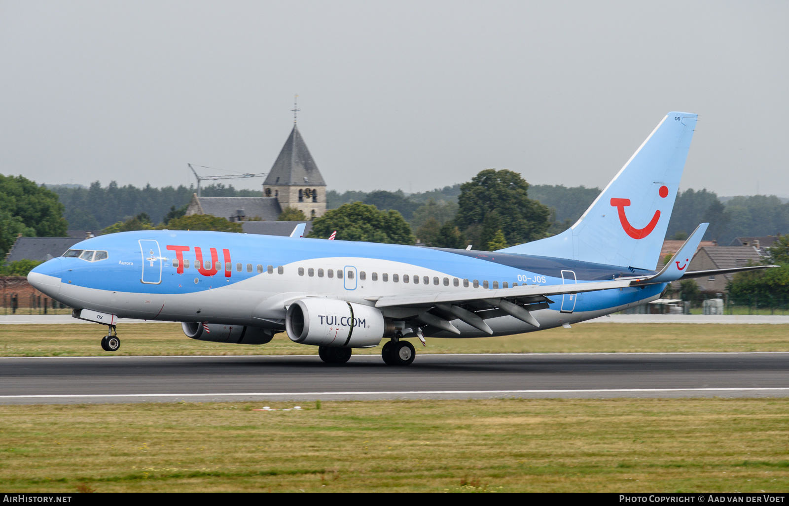 Aircraft Photo of OO-JOS | Boeing 737-7K5 | TUI | AirHistory.net #222912