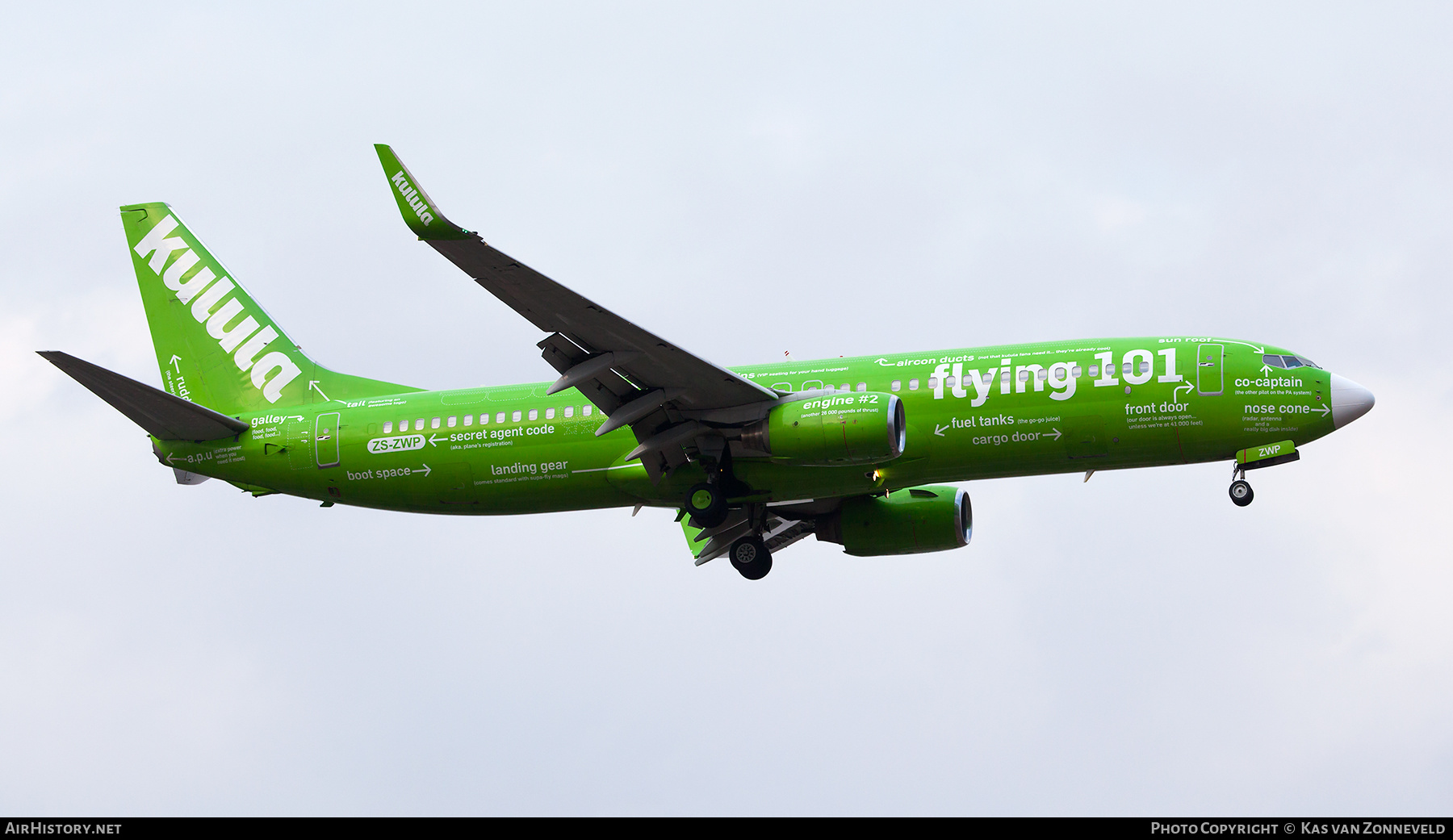 Aircraft Photo of ZS-ZWP | Boeing 737-86N | Kulula | AirHistory.net #222920