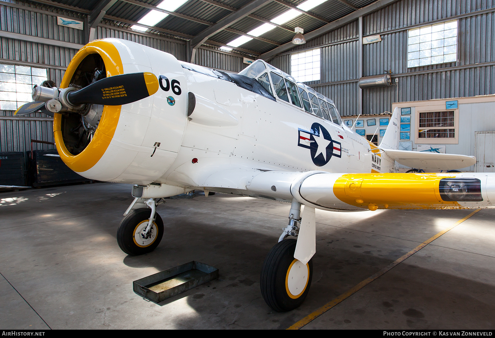 Aircraft Photo of ZU-BAK / 6806 | North American AT-6J Harvard | USA - Navy | AirHistory.net #222921