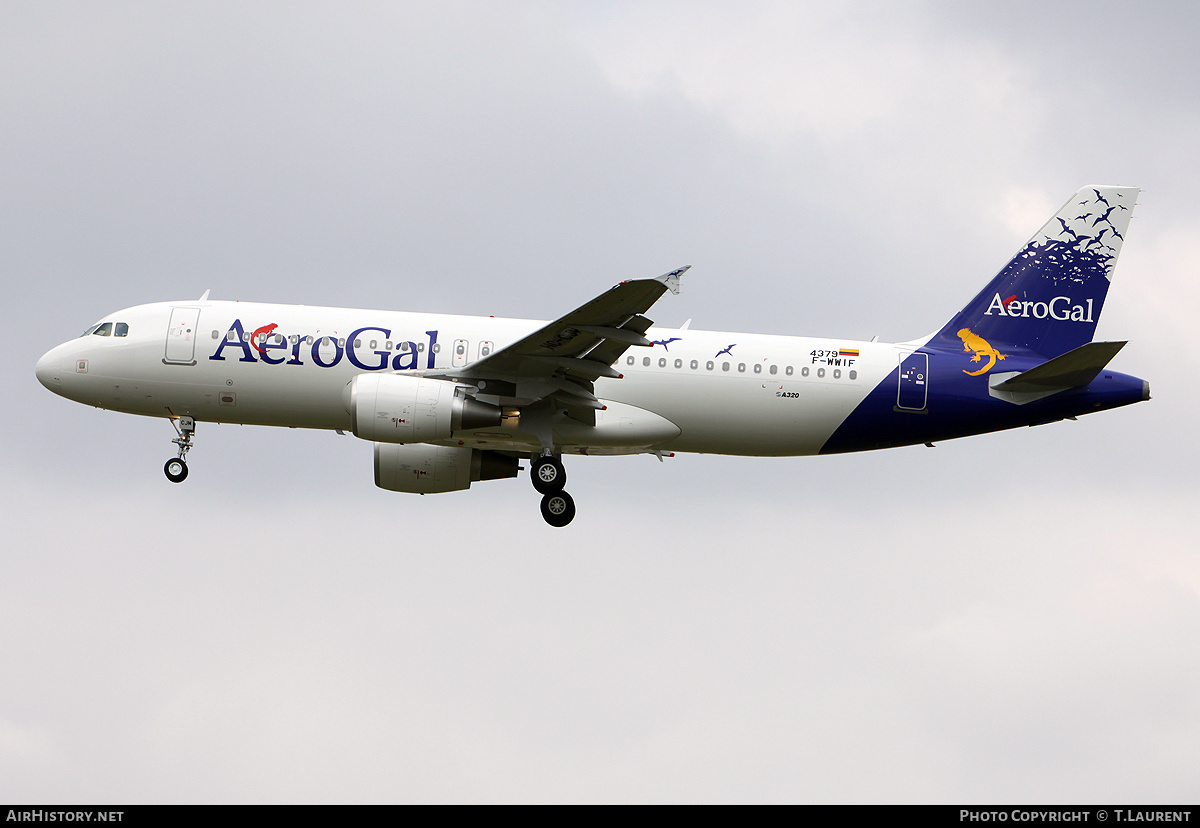 Aircraft Photo of F-WWIF | Airbus A320-214 | AeroGal | AirHistory.net #222948