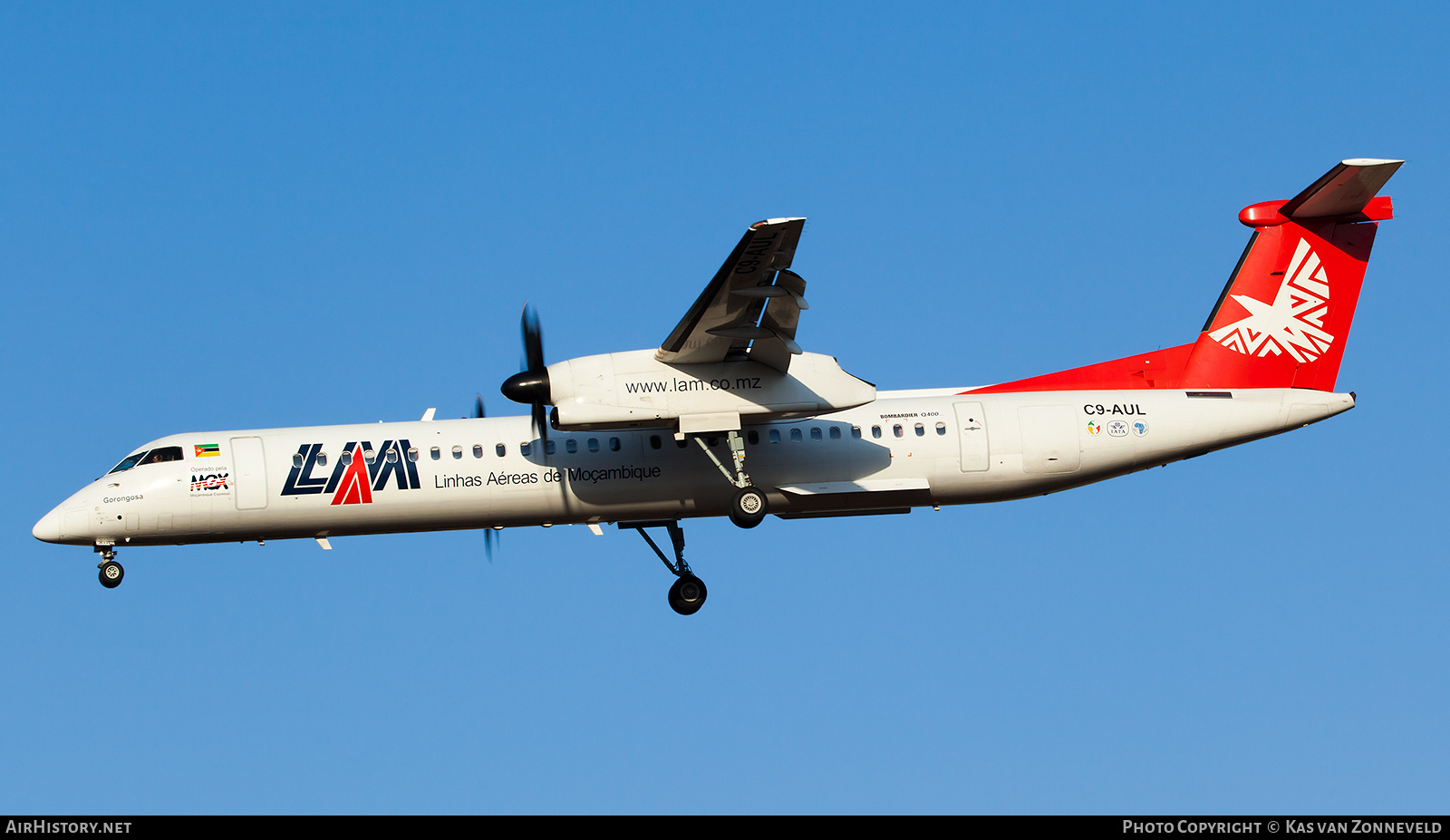 Aircraft Photo of C9-AUL | Bombardier DHC-8-402 Dash 8 | LAM - Linhas Aéreas de Moçambique | AirHistory.net #222957